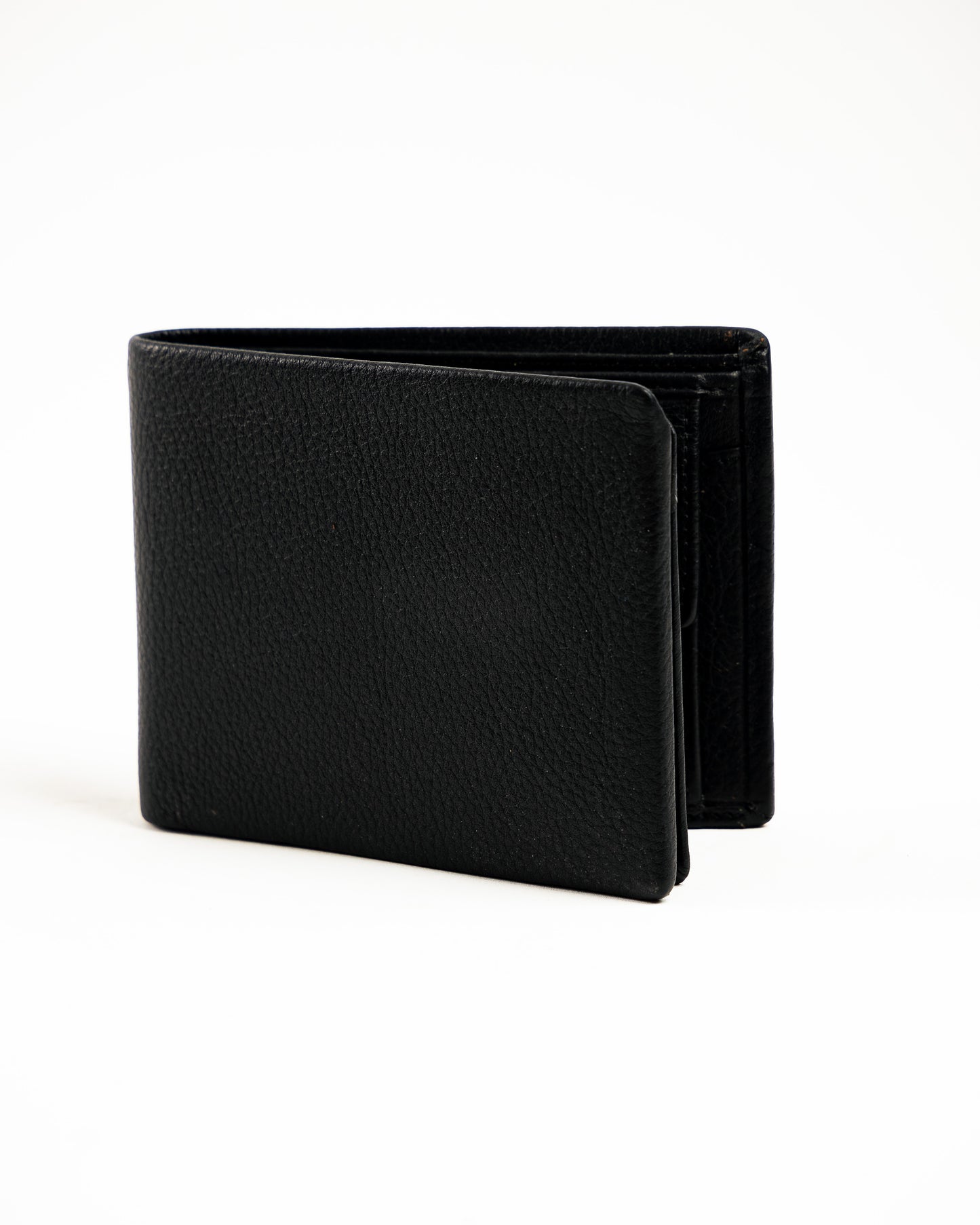 Simple black wallet