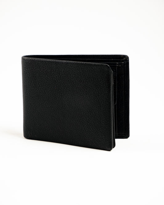 Simple black wallet