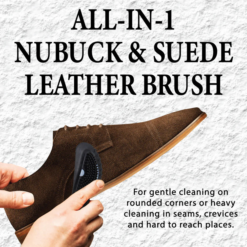 Helios nubuck & suede 4 way cleaning premium brush